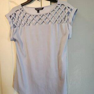 Express Blouse lilac color